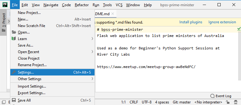 Using PyCharm with Anaconda – Triptera
